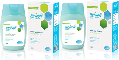 Aurelderma Moisoft Cleansing Lotion for Sensitive Skin (Pack of 2) Face Wash(250 g)