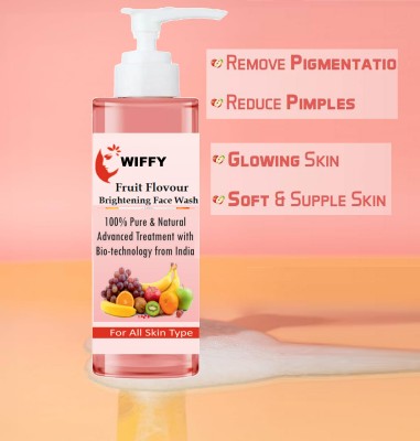 Wiffy Mix Fruit Face wash, For Glowing and Beautiful skin, Face Wash(200 g)