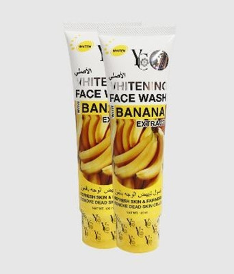 YC Fairness  with Banana Extract | 100 Ml| Pack of 3 | Thailand Face Wash(200 ml)