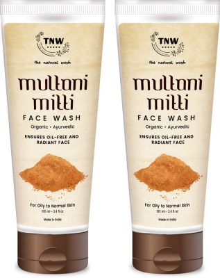 TNW - The Natural Wash Multani Mitti  For Tanning & Pigmentation (Paraben/Sulphate Free) Face Wash(200 ml)