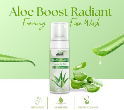 DOKMAI LONDON Foaming Face wash Aloe Vera Clear Face Cleansing Foam Combats Pimples, Blackheads  Pack of 2 Face Wash(100 ml)