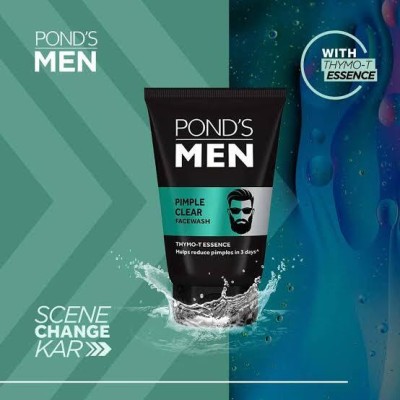 POND's MEN PIMPLE CLEAR FACEWASH 100g Face Wash(100 g)