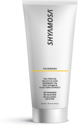 Shyamosa Pure Anti Acne FaceWash|Acne Purifying Cleanser|Tea tree oil, Aloe Vera Extract,Vitamin-E Pimple Care Liquid FaceWash Face Wash(70 ml)
