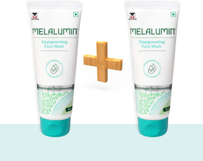 MENARINI Melalumin Depigmenting  (PACK OF 2) (120 ml) Face Wash(2 g)