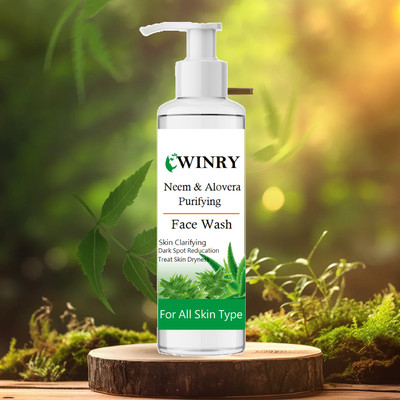 winry Suitable for All Skin Types Fresh Neem Pimple Control  Face Wash(200 ml)