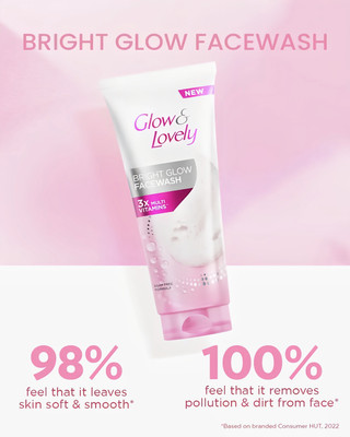Glow & Lovely Bright Glow  3X Multi Vitamin 100g Face Wash(100 g)