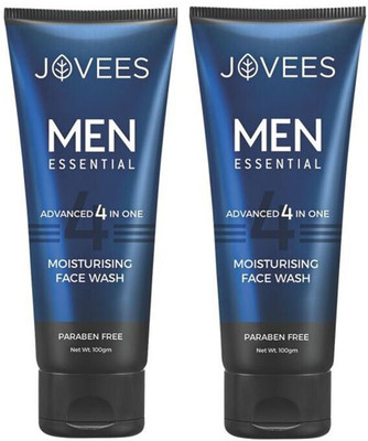 JOVEES Men  (Pack of 2 Units 100 ml Each) Face Wash(200 ml)