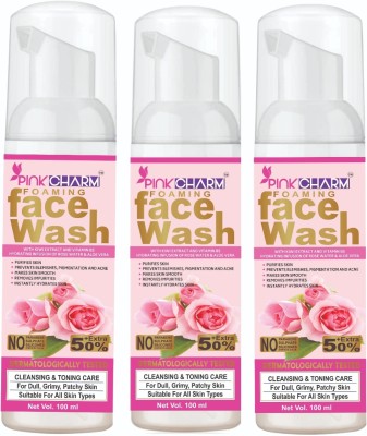 Pink Charm Facewash-3 Face Wash(300 ml)