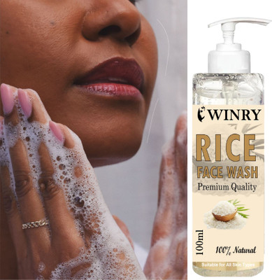 winry Gentle Glow with Every Wash – Rice for All Skin Face Wash(100 ml)