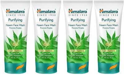 HIMALAYA purifying neem face wash 50ml (Pack Of 4) | Face Wash(200 ml)