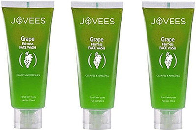JOVEES Grape  (Pack of 3) Face Wash(50 ml)