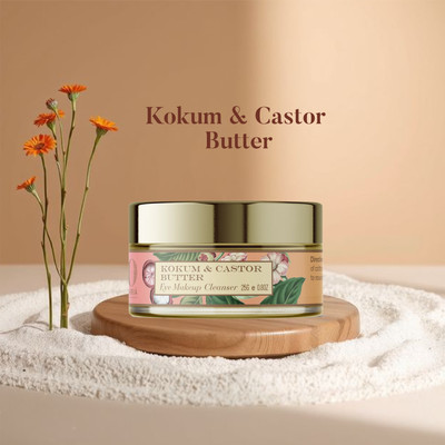 Ohria Ayurveda Kokum & Castor Butter Eye Makeup Cleanser Face Wash(25 g)