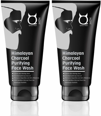 Qraa Himalayan Charcoal Purifying  Combo Face Wash(200 g)