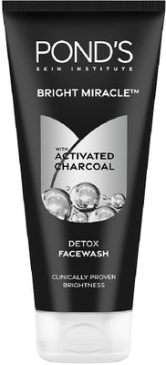 POND's Bright Miracle Detox Charcoal Face Wash(200 g)