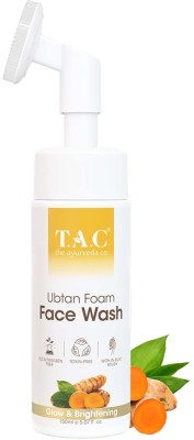 TAC - The Ayurveda Co. Ubtan Foaming  with Saffron & Turmeric For Tan Removal & Glowing Skin Face Wash(150 ml)