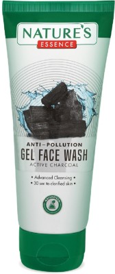 Nature's Essence Anti Pollution Active  Charcoal 100ml Face Wash(100 ml)