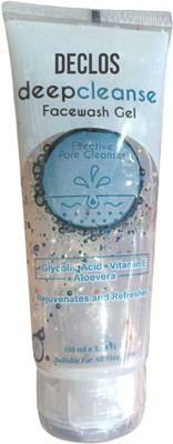 DECLOS IvoryGlow Deep Cleanse Facewash Gel- Face Wash(100 g)