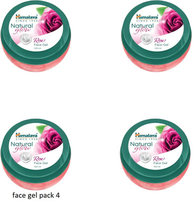 Himalaya Herbals ROSE FACE GEL PACK OF 4 (100ml each) Face Wash(400 ml)