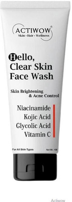 ACTIWOW Hello  with Tea Tree & Lemon Oil for Clear Skin Face Wash(100 ml)