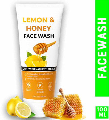 jaivikearth  with Natural Lemon Honey for Clear Glow Face Wash(100 ml)