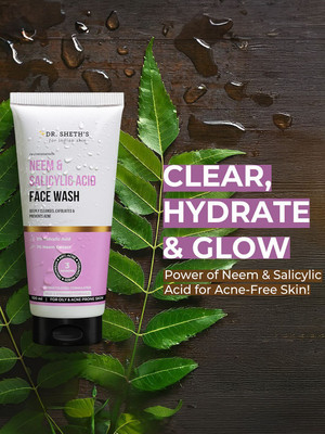 Dr. Sheth’s Ceramide & Vitamin C Brightening  For Dry to Normal Skin | Reduces Dark Spots & Repairs Skin Barrier | With Vitamin C & Ceramide Complex | Men & Women | 100 mL Face Wash(100 ml)