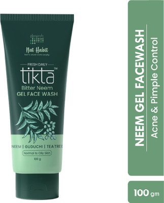 Nat Habit Fresh Pimple Control (Cream) Neem  Face Wash(100 g)
