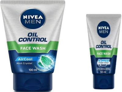 NIVEA Oil Control -100ml & 50ml (Pack of 2) Face Wash(150 ml)