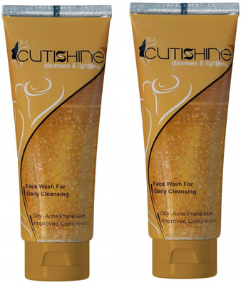 Cutishine Cleanses & Lightens Daily Cleansing Face Wash(140 g)