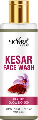 Skiura Nature Kesar  with Turmeric, Mulethi Extract for Healthy Glowing Skin & Skin Whitening Face Wash(200 ml)