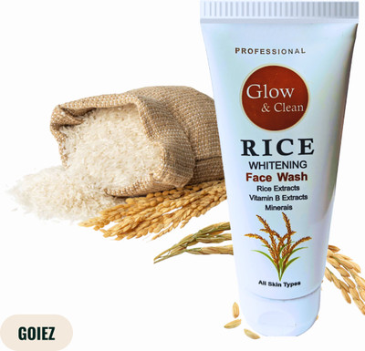 GOIEZ Rice  Fresh Radiance Whitening For A Soft Glow Finish Face Wash(100 ml)