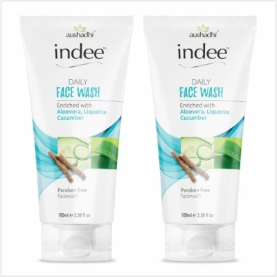 aushadhi Indee Daily  (Pack of 2 ) Face Wash(200 ml)