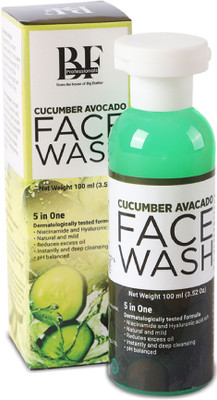 BF Professionals Cucumber Avocado  For Depigmentation & Even Toned Complexion Face Wash(100 ml)