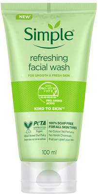 Simple Kind to Skin Refreshing Facial Wash  Face Wash(100 ml)