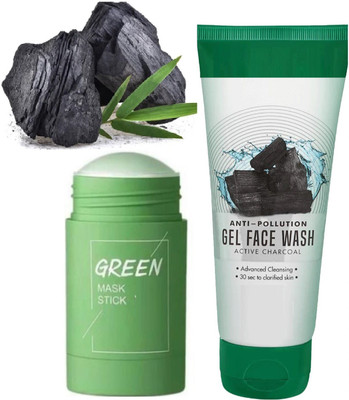 GABBU Instant Radiance  with green stick Face Wash(90 ml)