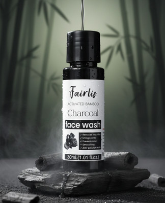 Fairlis Charcoal 30 ml for Daily Deep Clean Face Wash(30 ml)