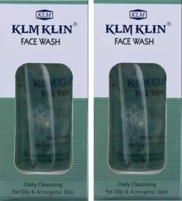 KLM LABORATORIES KLIN FACE WASH ( Pack of 2*100ML ) Face Wash(200 ml)