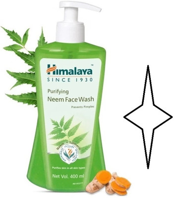 HIMALAYA Neem Purifying  Prevents Pimples Pack of 1 Face Wash(400 ml)