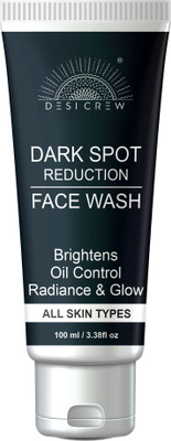 Desi Crew Dark Spot Reduction , Pigmentation, Anti Ageing and Blemishes & Glow Suitable For All Skin Types Face Wash(100 ml)