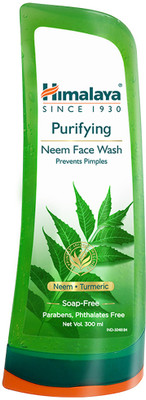 HIMALAYA NEEM | PREVENTS PIMPLE | ANTI BACTERIAL | TURMERIC Face Wash(300 ml)