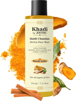 Zstic Khadi Haldi & Chandan Herbal Ayurvedic Face Wash(210 ml)