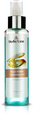 Vedic Line Pearl Pishthi Cleansing Gel - Negative Galvanic Face Wash(100 ml)