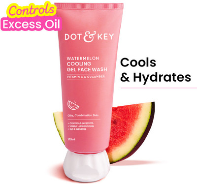 Dot & Key Watermelon SuperGlow Facial Gel Cleanser Face Wash(175 ml)