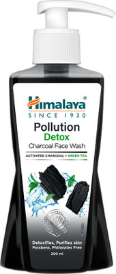 HIMALAYA Pollution Detox Charcoal  Face Wash(200 ml)
