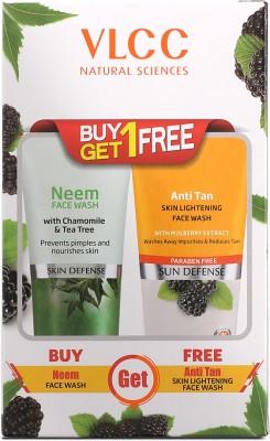 VLCC Neem & Anti Tan Buy One Get One  Face Wash(300 ml)