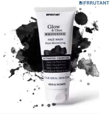 BIFRRUTANT Charcoal for Pore Cleansing - Gel  for Deep Cleaning & Dirt Removal Face Wash(100 ml)