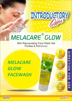 MelaCare Glow Skin Refreshing, Skin Cleanser Facewash for Deep Cleansing Men & Women Face Wash(100 g)