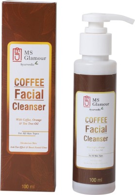 ms glamour Coffee  For Fresh and Glowing Skin | Natural and Vegan | 100ML Face Wash(100 ml)