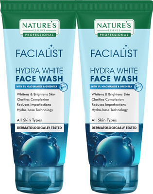 Nature's Essence Professional Hydra Whitening  (Pack of 2*120ML) Face Wash(240 ml)