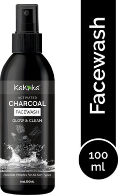 Kahika Activated Charcoal  Face Wash(100 ml)