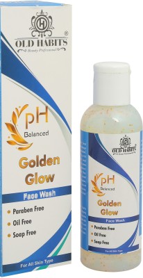 old habits Golden Glow facewash 120ML mild moisturising face wash Face Wash(120 ml)